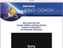 Tablet Screenshot of lifing-coach.de